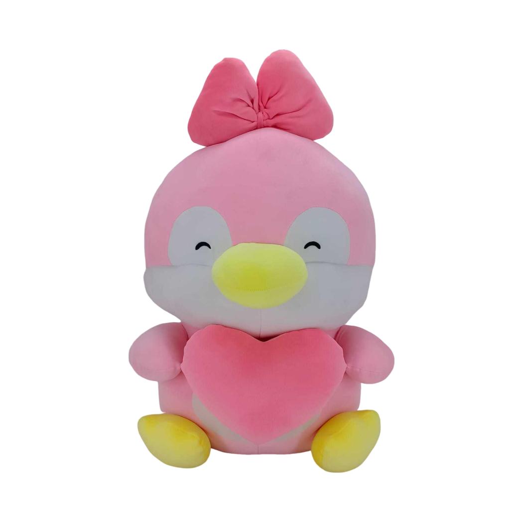 Miniso Holding-Heart Pink Penguin Plush Toy 52CM (PENDY)
