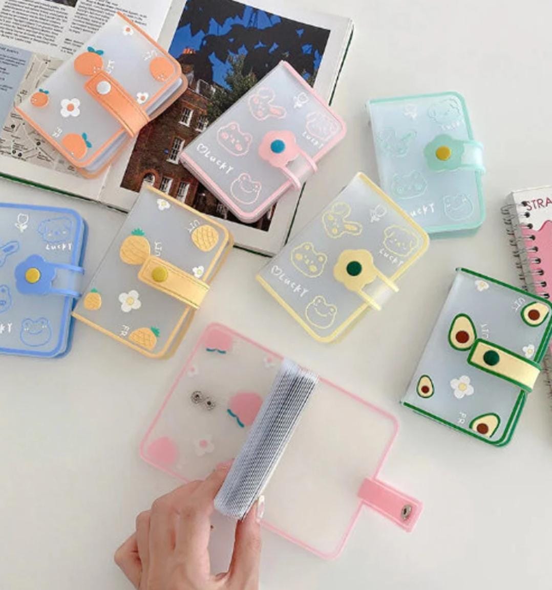 Miniso Mini Kawai- Style Photocard Holder