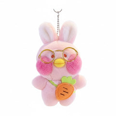 Miniso Rabbit Plush Keychain (Baby pink)