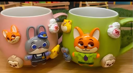 Miniso Zootopia Ceramic Mug